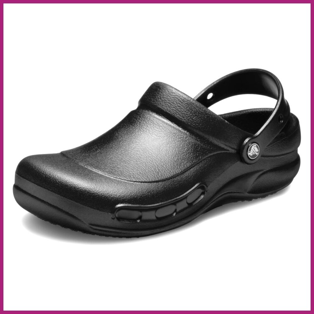Slip Resistant Work Clogs for Men, Size Down for Secure Fit